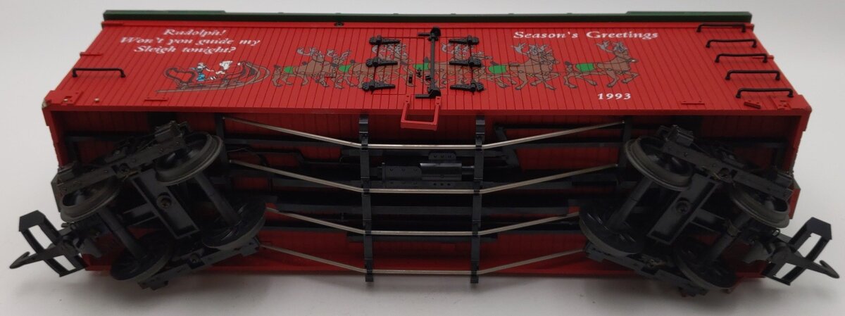 USA Trains 13011 G Scale 1993 Christmas Reefer VG
