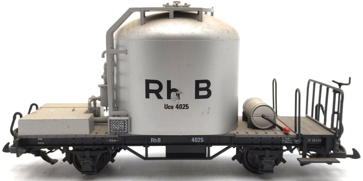 LGB 4025 G Scale RhB Tank Car #4025 EX