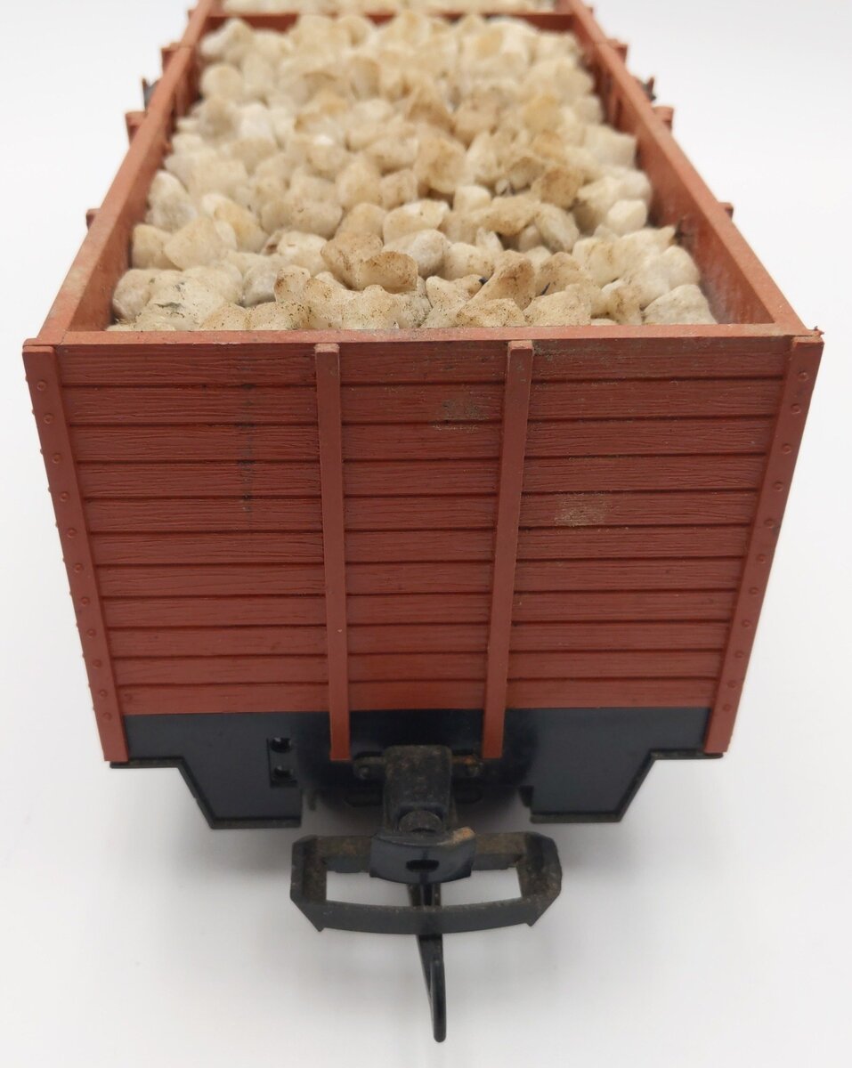 LGB 4062 G Scale OBB Gondola w/ Rock Load #76826 EX
