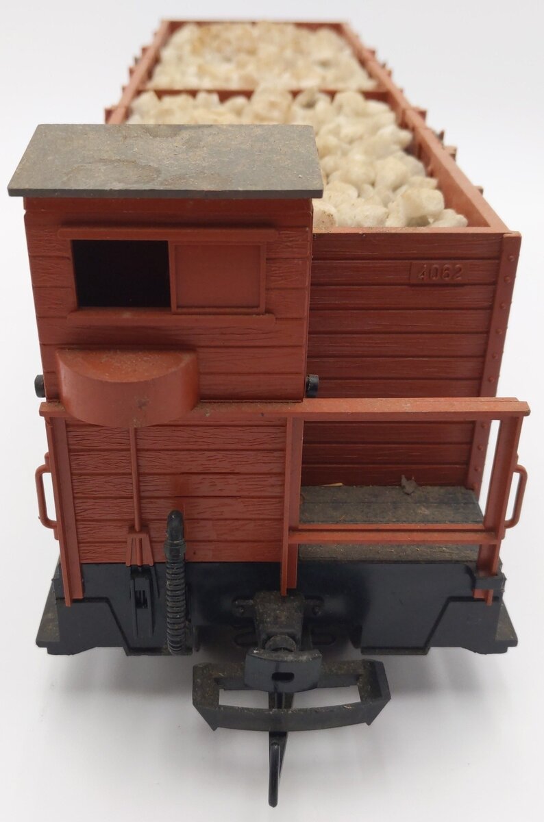 LGB 4062 G Scale OBB Gondola w/ Rock Load #76826 EX