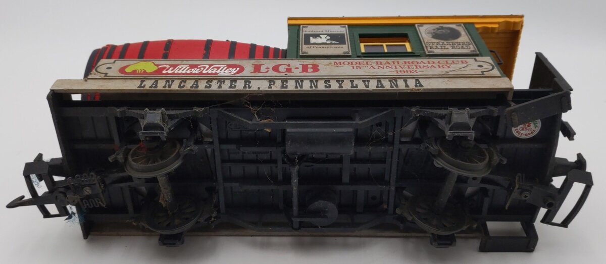 LGB 30421 G Scale Model Railroad Club 15th Anniversary Convention Barrel Car VG