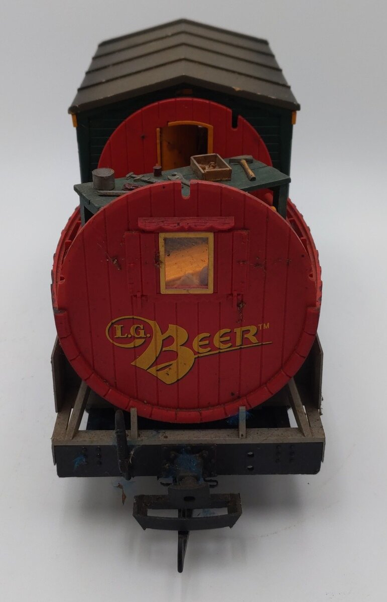 LGB 30421 G Scale Model Railroad Club 15th Anniversary Convention Barrel Car VG