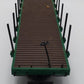 Bachmann 93641 G Scale Coal Creek Lumber Flat Car w/Stakes EX