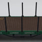 Bachmann 93641 G Scale Coal Creek Lumber Flat Car w/Stakes EX