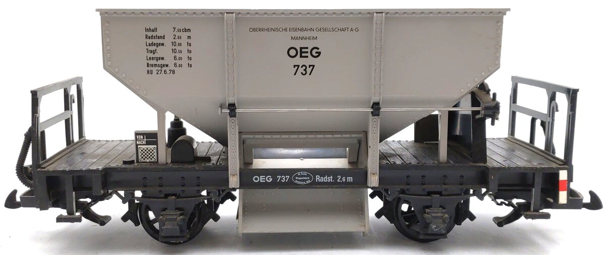 LGB 4041 G Scale OEG Ballast Car #4141 EX