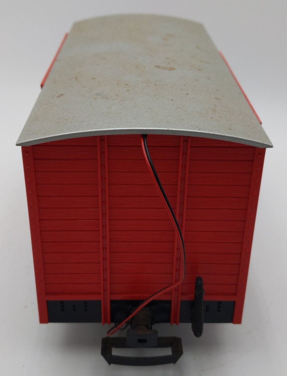 LGB 45352 G Scale Coca-Cola Boxcar with Sound EX