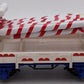 LGB 4038 G Scale Flatcar w/Custom Candy Cane Load EX/Box