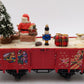 LGB 4021CT G Scale The Christmas Train Red Gondola w/Custom Christmas Load EX