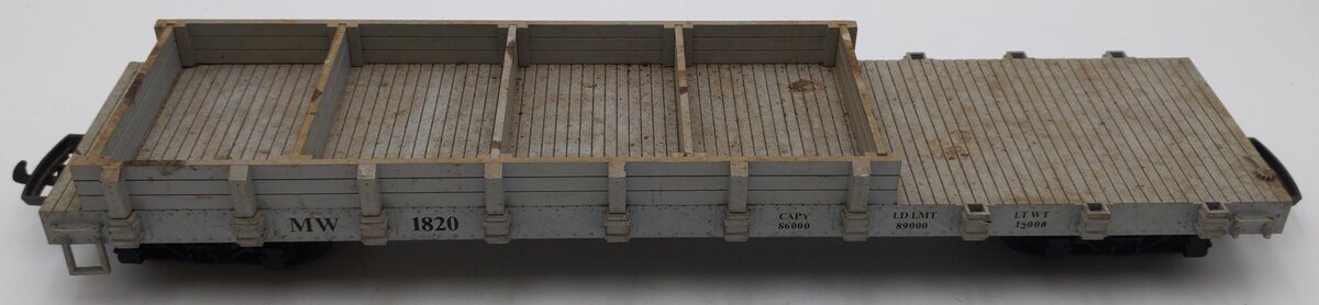 USA Trains R1820 G Scale Maintenance of Way Work Flat Car Without Load EX