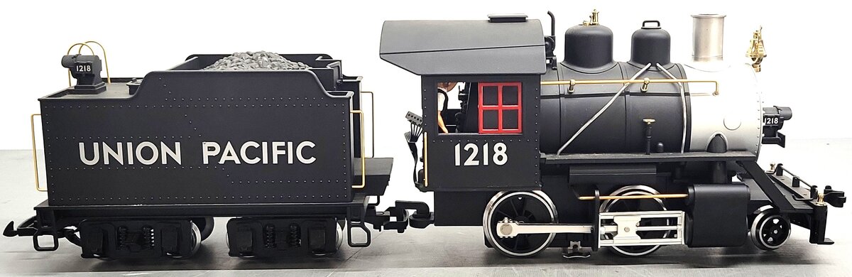 LGB 20232 G Union Pacific 2-4-0 Steam Locomotive & Tender W/Sound #1218 EX/Box