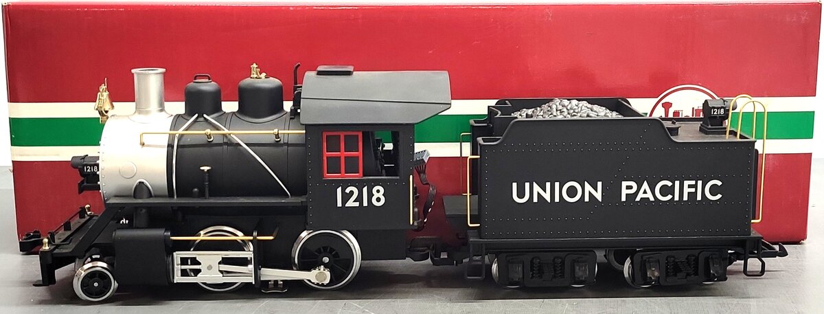 LGB 20232 G Union Pacific 2-4-0 Steam Locomotive & Tender W/Sound #1218 EX/Box