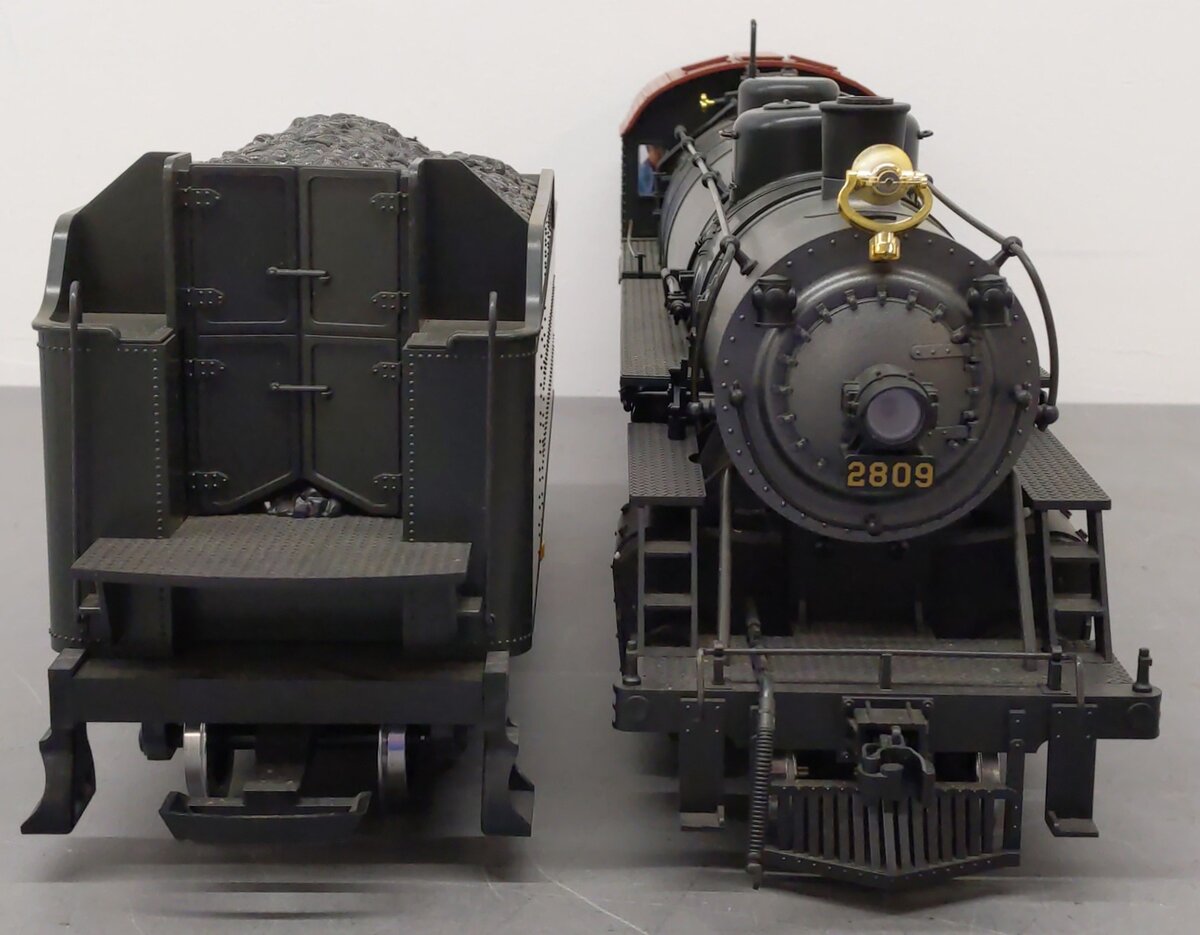 LGB 21872 G Scale PRR 2-8-2 Mikado Steam Locomotive & Tender #2809 with Sound EX/Box