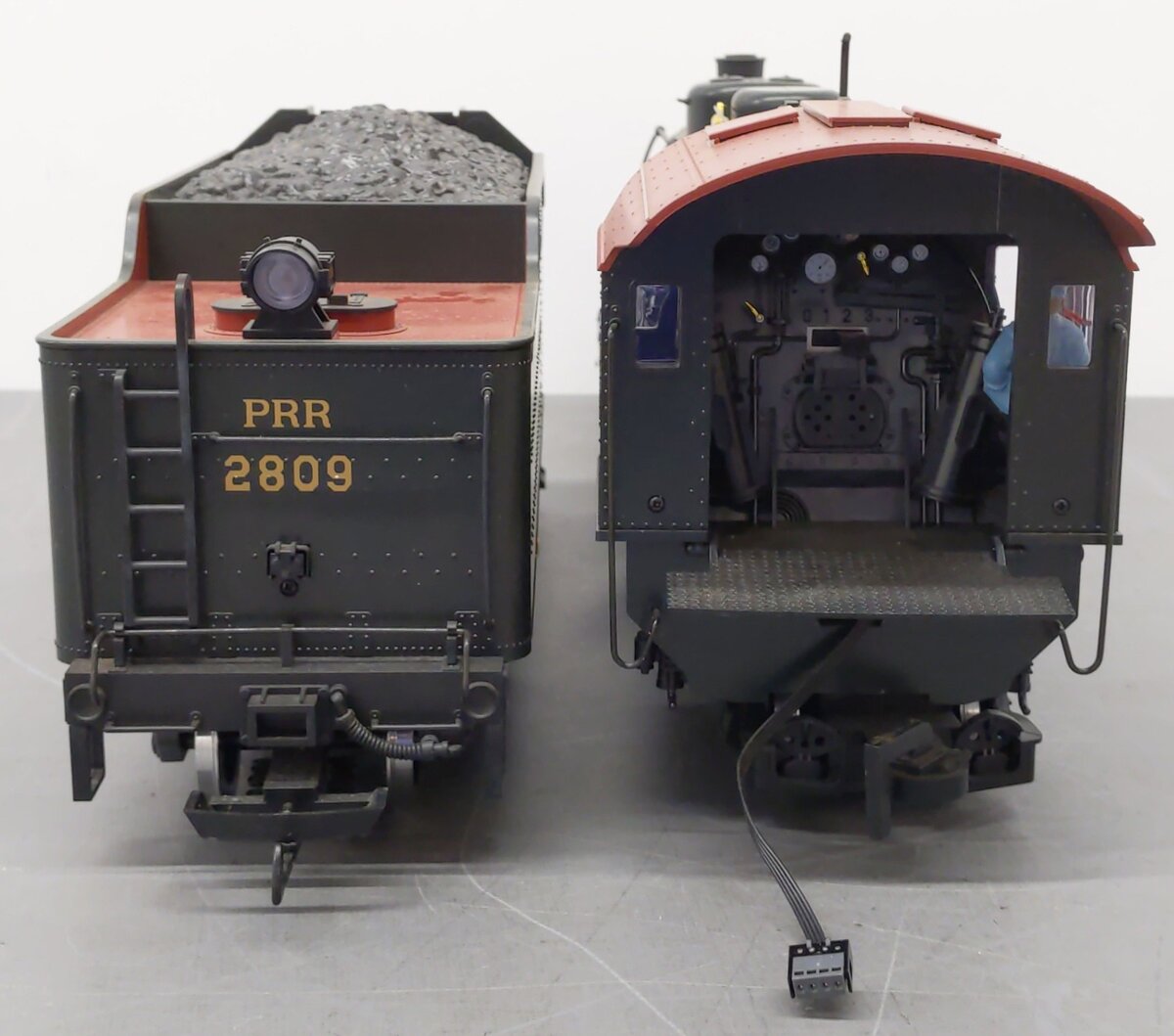 LGB 21872 G Scale PRR 2-8-2 Mikado Steam Locomotive & Tender #2809 with Sound EX/Box