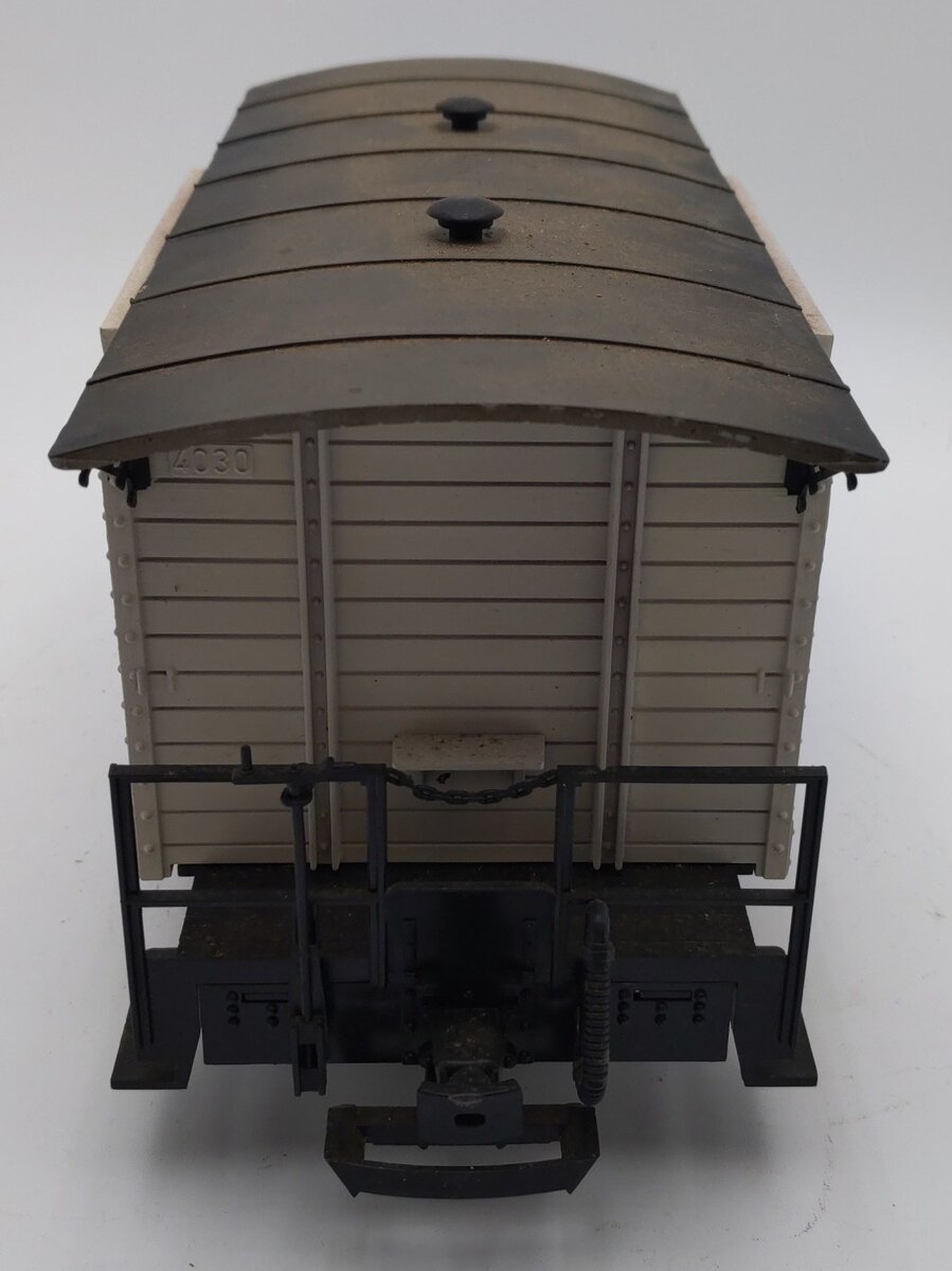 LGB 4030 G Scale Deutsche Reichsbahn Brown Boxcar