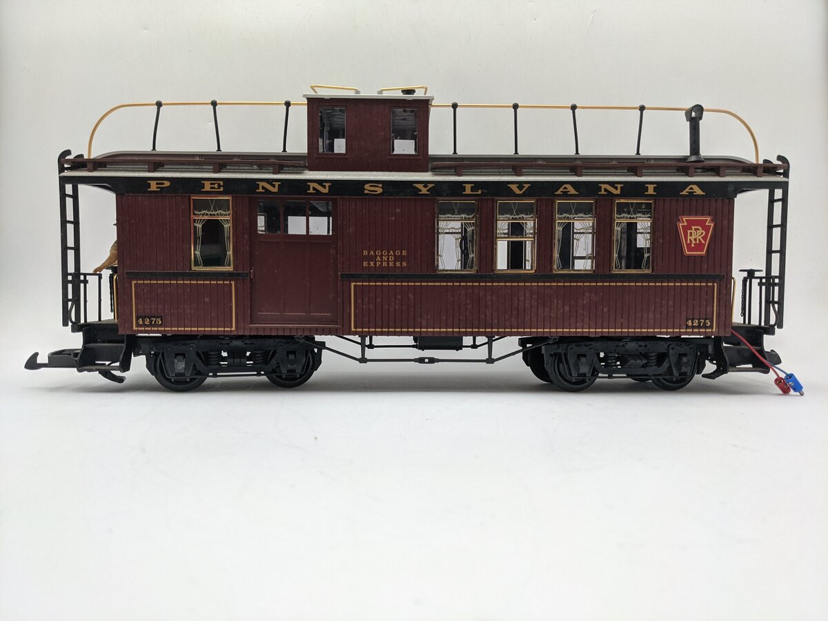 LGB 42750 G Scale Pennsylvania Combine Caboose EX/Box