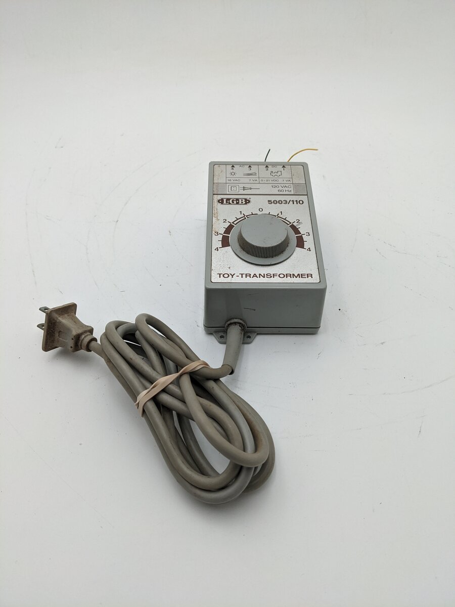 LGB 5003/110 G Scale 110 Volt Transformer EX