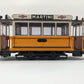 LGB 3500 G Scale Yellow Non-Powered Streetcar / Trolley VG