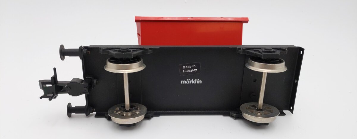 Marklin G Scale Maxi Dump Bin Car w/Wood Load EX