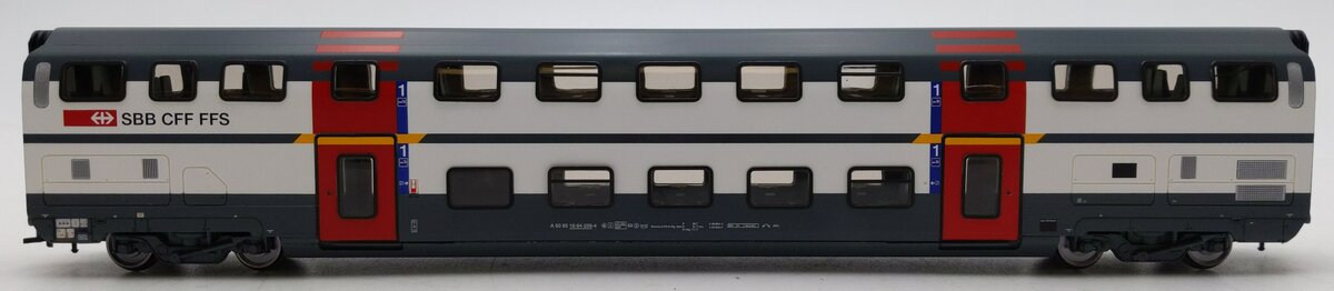 HAG 61036 HO Scale SBB First Class Double Deck Passenger Coach Car LN/Box