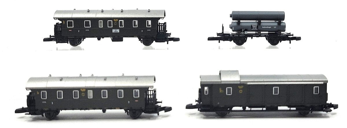 Marklin 87508 Z DRG Passenger Car Set with a Non-Revenue Car (Set of 4) LN/Box