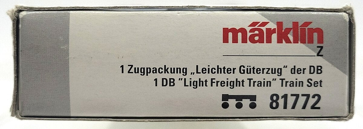 Marklin 81772 Z Scale DB 
