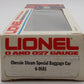 Lionel 6-9581 O Gauge Chessie Steam Special Baggage Car #9581 EX/Box