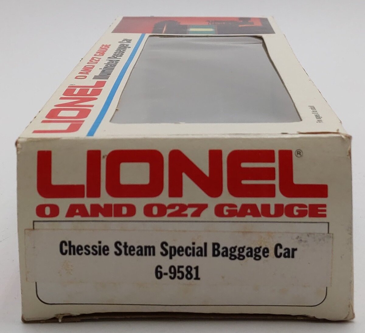 Lionel 6-9581 O Gauge Chessie Steam Special Baggage Car #9581 EX/Box