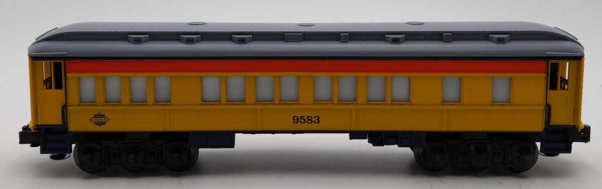 Lionel 6-9583 O Gauge Chessie Steam Special Passenger Car #9583 EX/Box