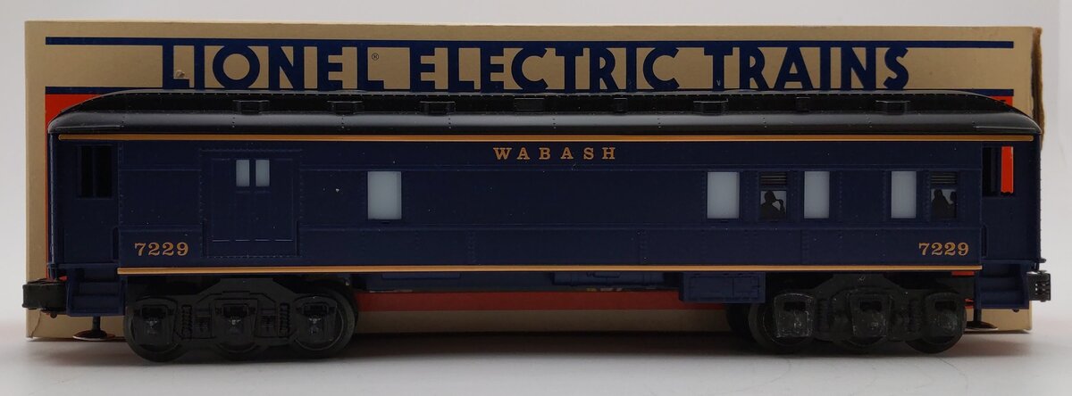Lionel 6-7229 O Gauge Wabash Combination Car VG/Box