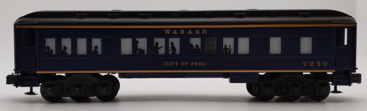Lionel 6-7230 O Gauge Wabash "City of Peru" Passenger Car EX/Box