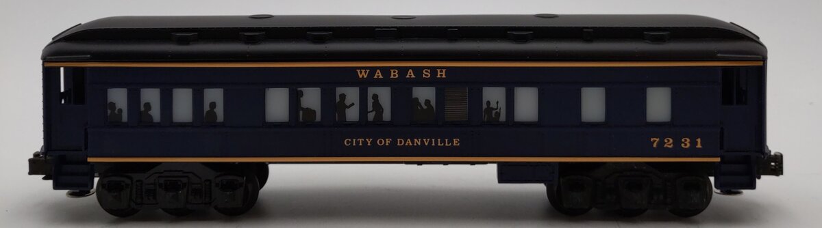 Lionel 6-7231 O Gauge Wabash "City Of Danville" Coach Car EX/Box