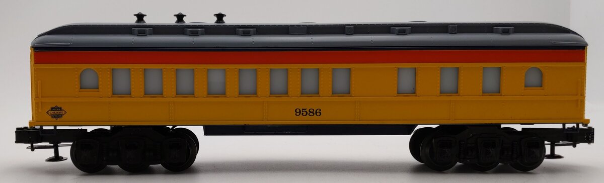 Lionel 6-9586 O Gauge Chessie Steam Special Dining Car #9586 VG/Box