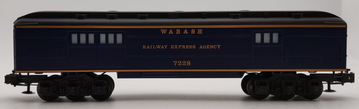 Lionel 6-7228 O Gauge Wabash Baggage Car (FF #1) EX/Box
