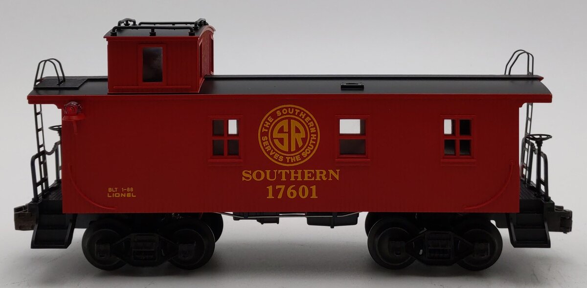 Lionel 6-17601 O Gauge Southern Standard Woodside Illuminated Caboose #17601 LN/Box
