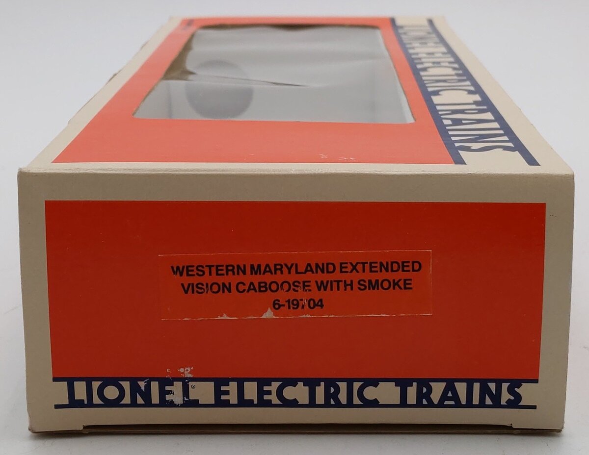 Lionel 6-19704 O Gauge Western Maryland Extended Vision Caboose w/Smoke LN/Box