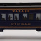 Lionel 6-7232 O Gauge Wabash "City of Wabash" Observation Car #7232 (FF #1) LN/Box