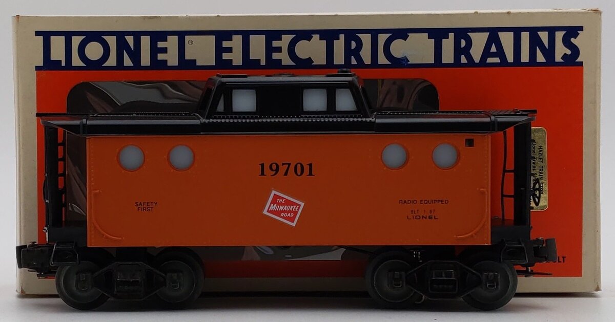 Lionel 6-19701 O Gauge Milwaukee Road N5C Porthole Caboose #19701 LN/Box