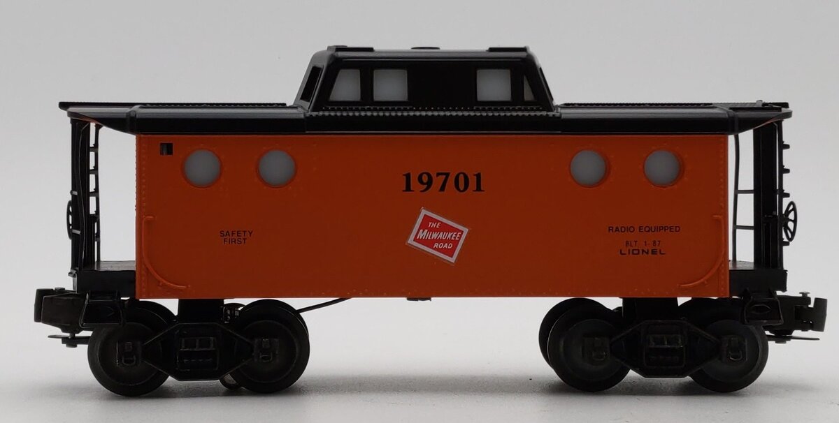 Lionel 6-19701 O Gauge Milwaukee Road N5C Porthole Caboose #19701 LN/Box