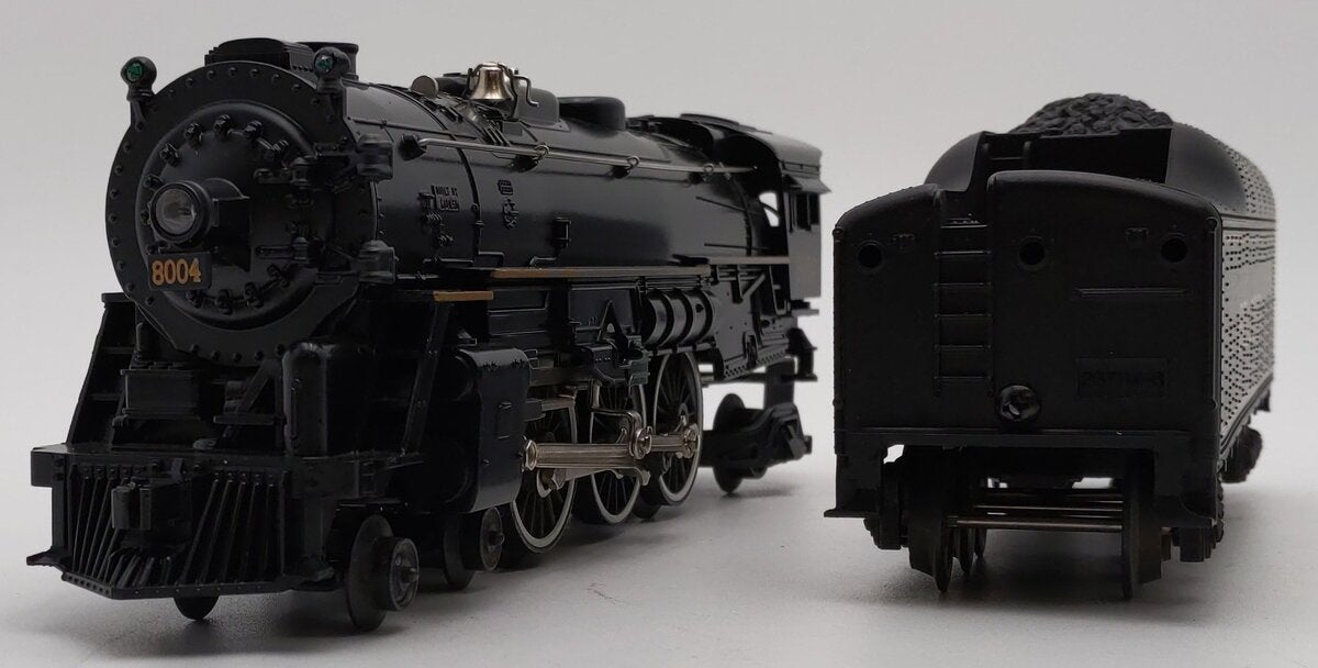 Lionel 6-18004 O Reading 4-6-2 Steam Locomotive & Tender #8004 EX/Box