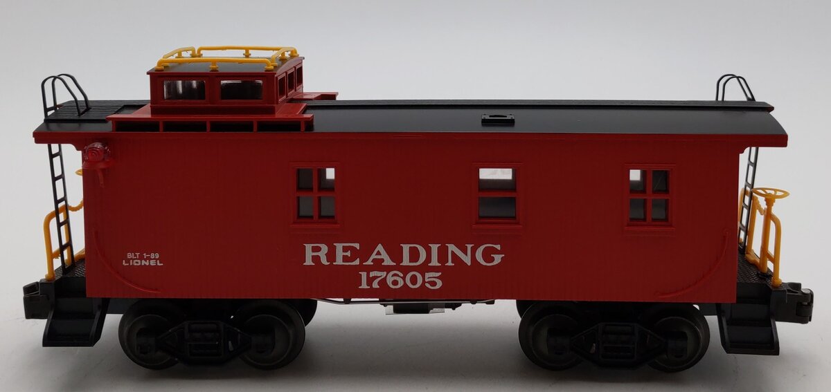 Lionel 6-17605 O Gauge Reading Woodside Lighted Caboose #17605 EX/Box