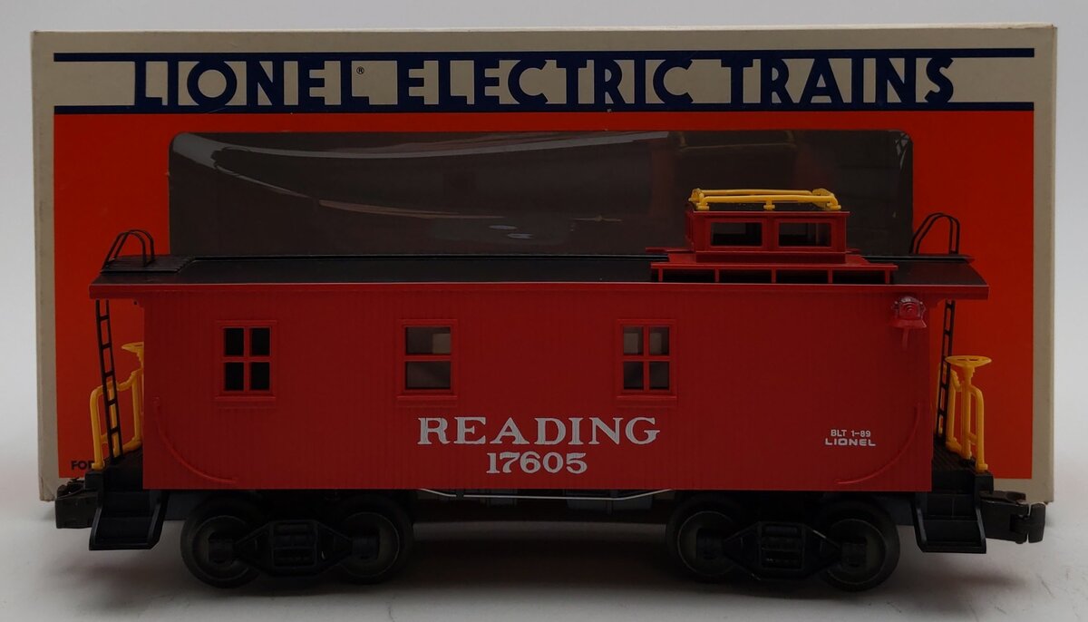 Lionel 6-17605 O Gauge Reading Woodside Lighted Caboose #17605 EX/Box