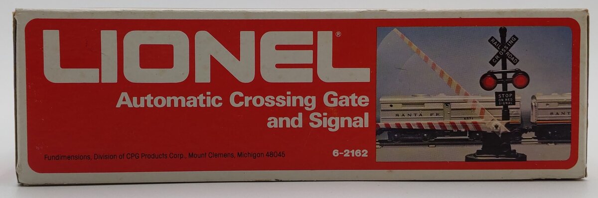 Lionel 6-2162 O Gauge Automatic Crossing Gate & Signal LN/Box