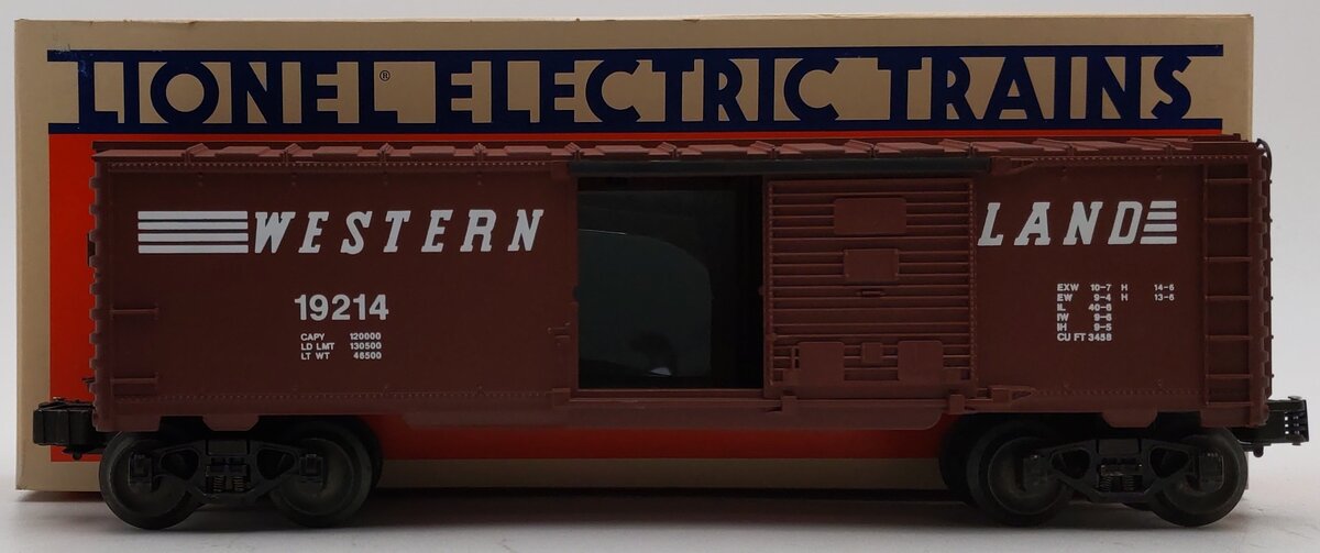 Lionel 6-19214 O Gauge Western Maryland Boxcar #19214 LN/Box