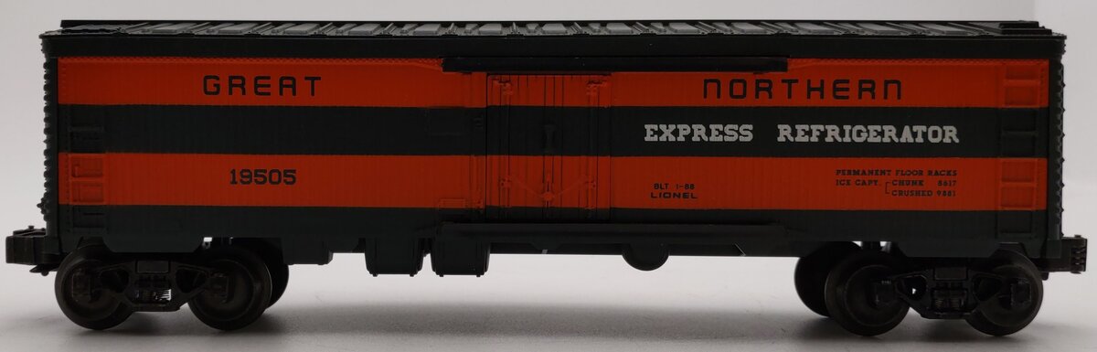 Lionel 6-19505 O Gauge Great Northern Reefer Car EX/Box