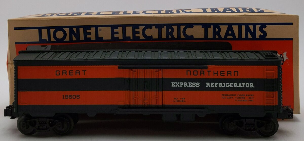 Lionel 6-19505 O Gauge Great Northern Reefer Car EX/Box