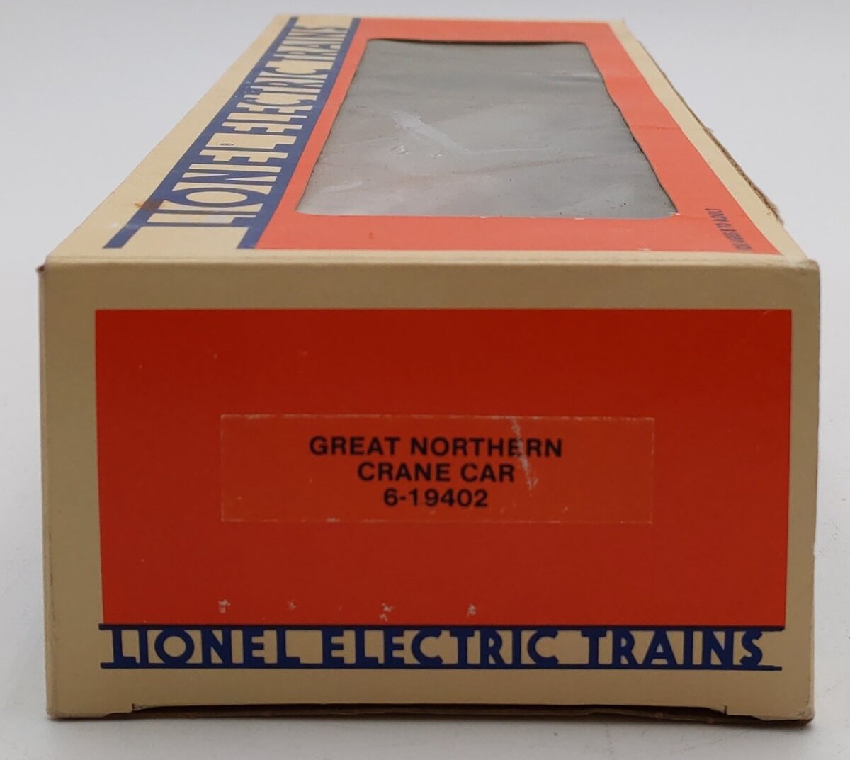 Lionel 6-19402 O Gauge Great Northern Crane Car #19402 EX/Box