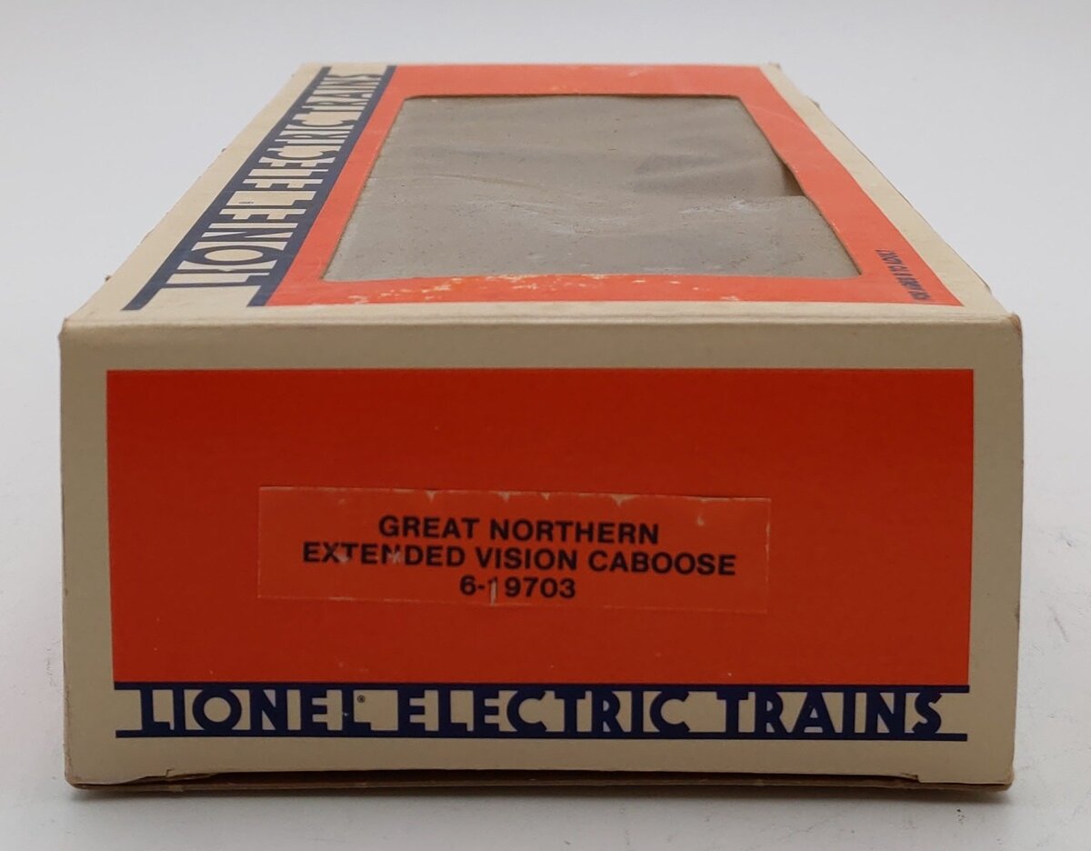Lionel 6-19703 O Gauge Great Northern Extended Vision Caboose EX/Box
