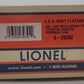 Lionel 6-39392 O Gauge U.S. Navy Flatcar with Tarped Load EX/Box