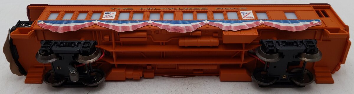 Lionel 6-9527 O Gauge Milwaukee Road FDR Campaign Observation Car EX/Box