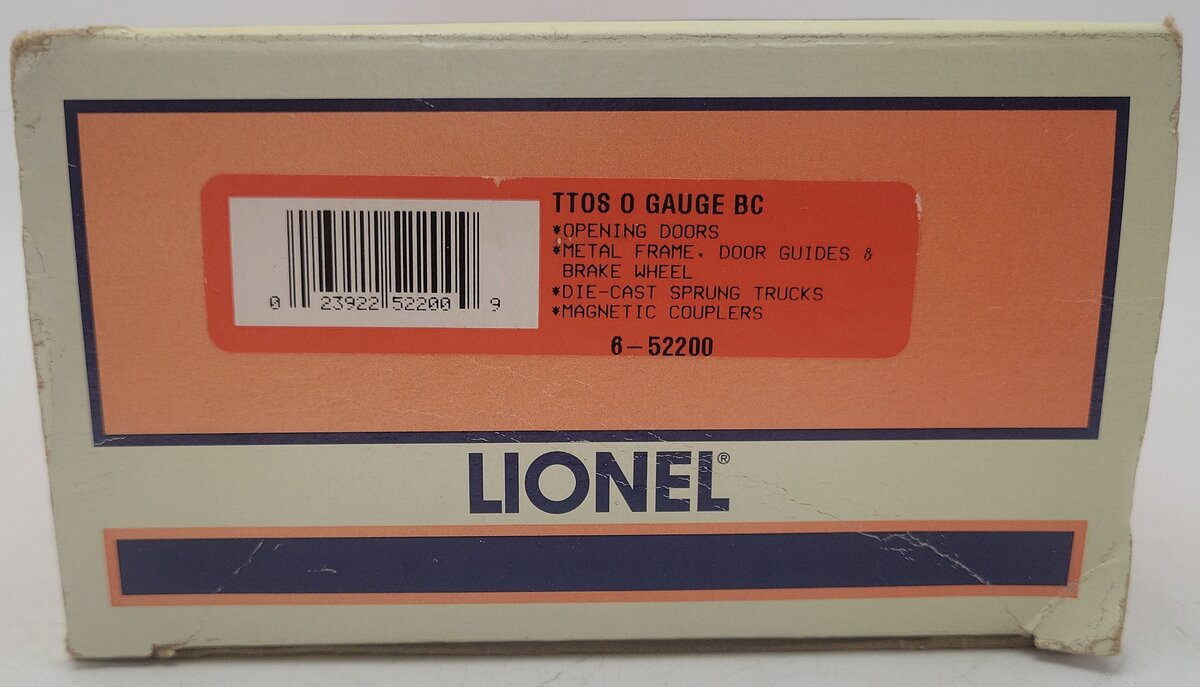 Lionel 6-52200 O Gauge SP TTOS Box Car EX/Box